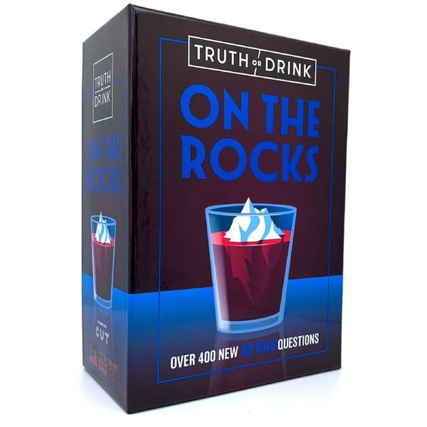 Cut Games Truth or Drink On the Rocks Drinking Party Game