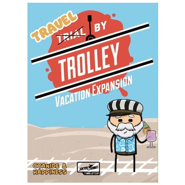 Skybound Trial by Trolley Vacation Expansion Party Game