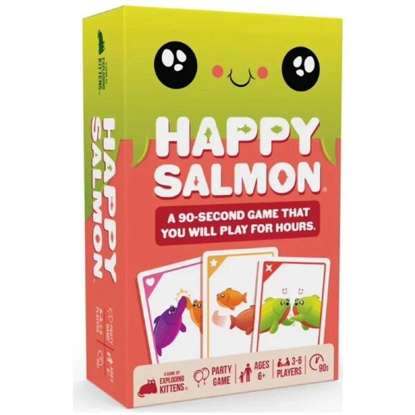 Exploding Kittens Happy Salmon Small Box Party Game
