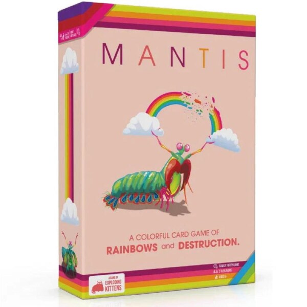 Exploding Kittens Mantis Card Party Game