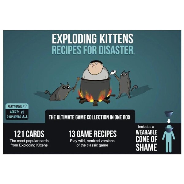 Exploding Kittens Recipes For Disaster Party Game