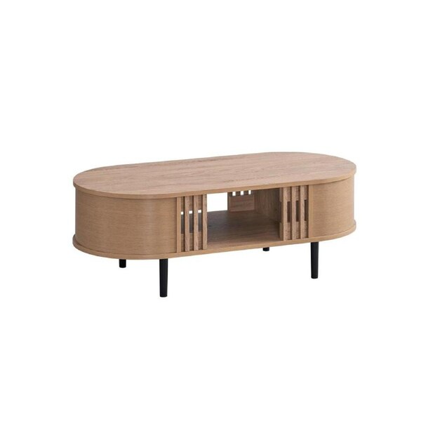 Anna Coffee Table Curved Oak