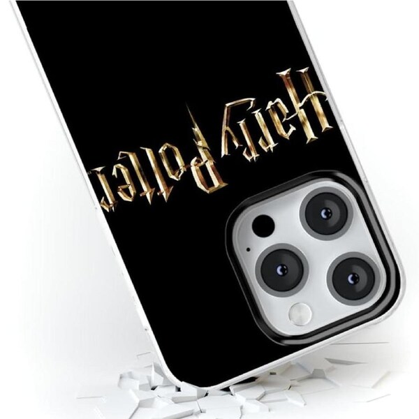 ERT Group Harry Potter 045 Licensed Phone Case iPhone 14 Pro Max - Clear/Black Black