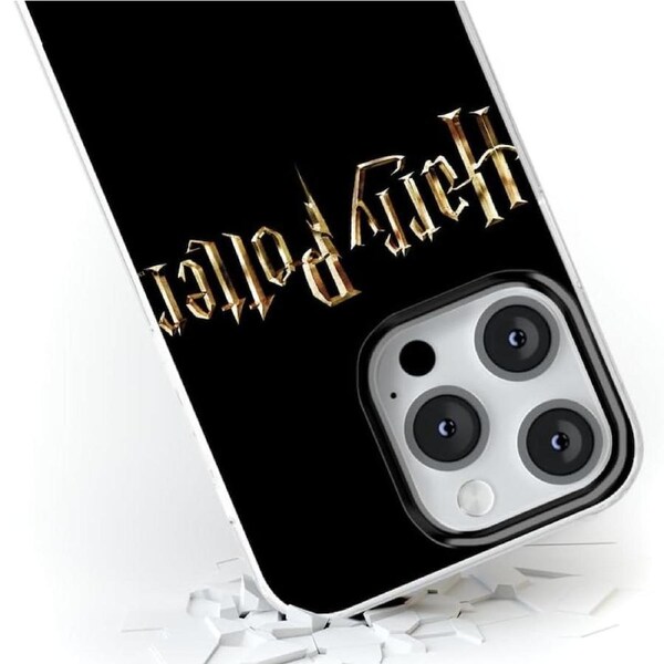 ERT Group Harry Potter 045 Licensed Phone Case iPhone 14 Pro - Black/Clear Black