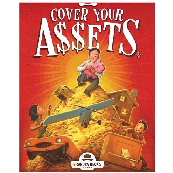 Grandpa Beck's Games Cover Your Assets Family Game