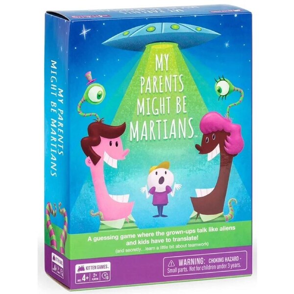 Exploding Kittens My Parents Might be Martians Family Game