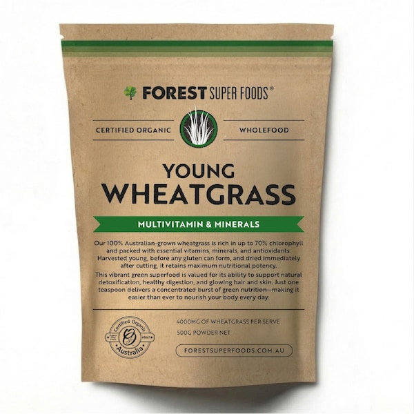 Australian Young Wheatgrass