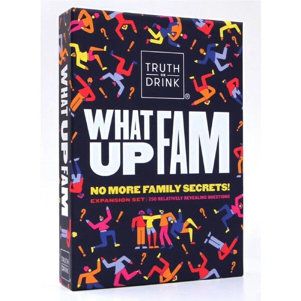 Cut Games Truth or Drink What Up Fam Expansion Pack Party Game