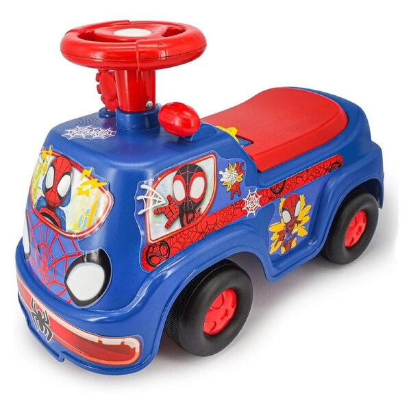 Disney Spider-Man Lights N Sounds Spidey Racer Ride-On Toy