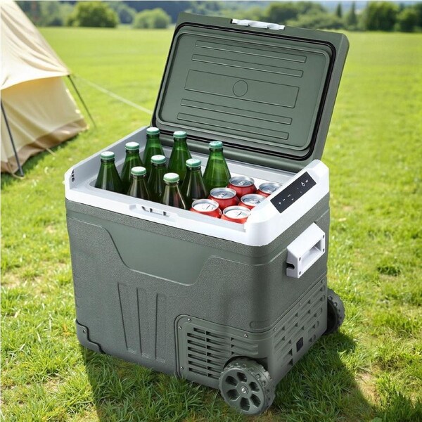 Portable Fridge 50L Camping Bar Fridges Freezer 12V/24V/240V