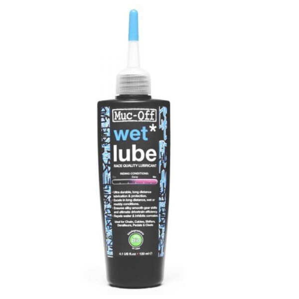 Muc-Off Bio Wet Bike Chain Lube - 120ml Drip