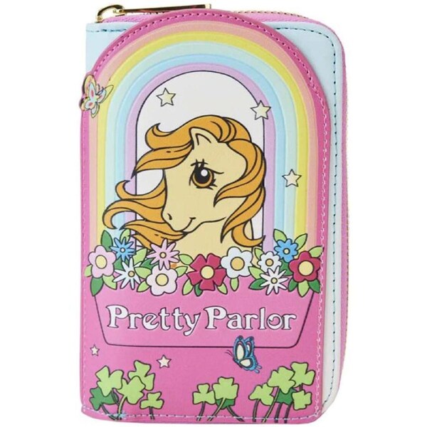 Loungefly My Little Pony 40th Anniversary Pretty Parlor Zip Wallet