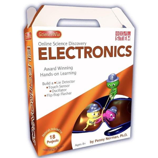 ScienceWiz Online Science Discovery Electronics Activity Kit