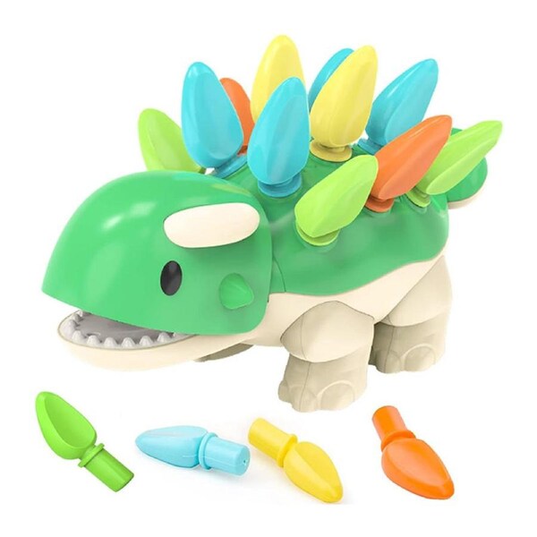 Nevenka Toddler Montessori Toys Dinosaur Color Matching for 18 Months+