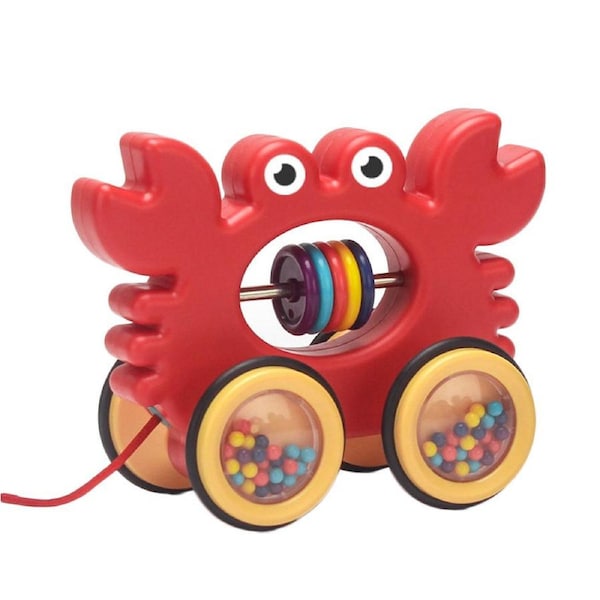 Mon Ami Mermaid Baby Rattle Toy - 8 Inch Plush Stuffed Animal For Infants