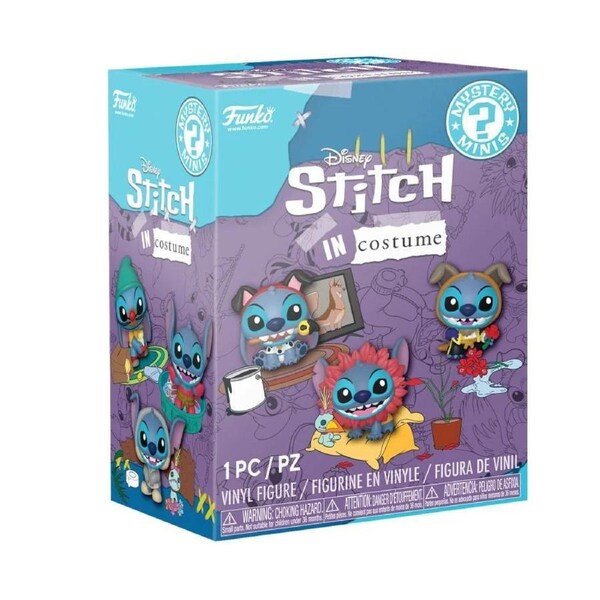 FUNKO Mystery Minis Disney Stitch in Costume Vinyl Figure Single Box