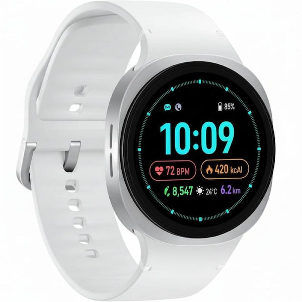 Samsung Galaxy Watch8 (44mm) Bluetooth - Silver, Advanced Health & Fitness Smartwatch