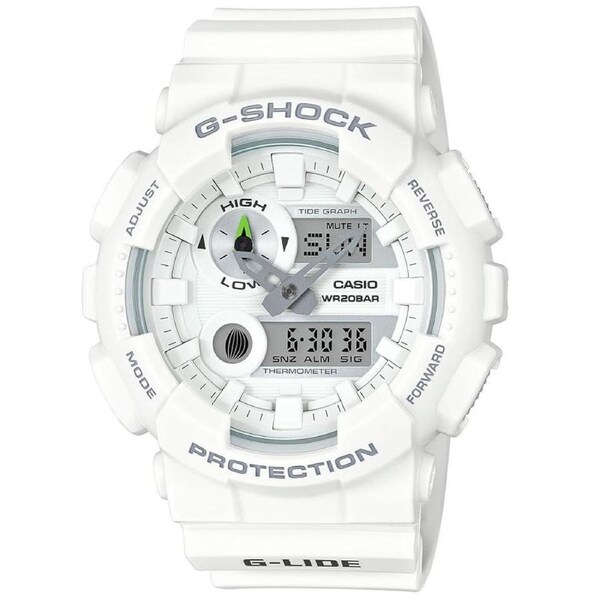 G-Shock White Men's Analog-Digital 200m Sports Watch GAX-100A-7A