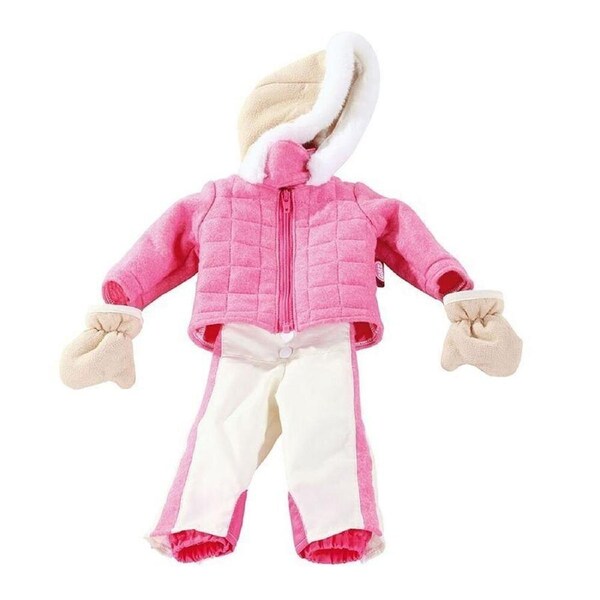 Gotz Wardrobe Pink Ski Suit Snow Outfit Baby Girl Doll Clothes 45-50cm