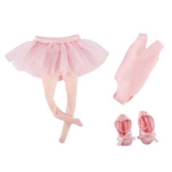3pc Kruselings Pink Ballet Outfit Baby Girl Doll Clothes Set 23cm