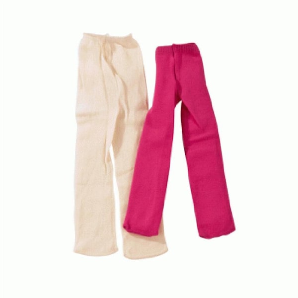 2pc Gotz Wardrobe Pink & Cream Leggings Tights Pants Baby Girl Doll Clothes 42cm