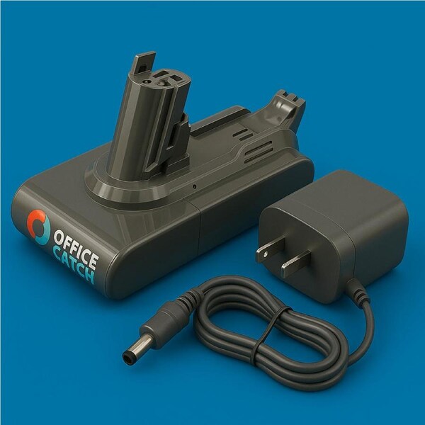 Dyson V11 Click-in Compatible Battery & Charger - Fast Charging Click-In Power Set for Outsize, SV16, V15 Detect
