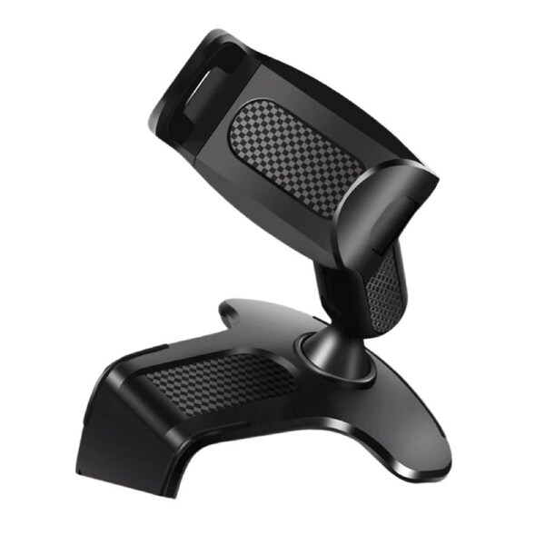Adjustable Dashboard Car Phone Holder - Universal Cradle Mount for iPhone 16, Galaxy S25 & All Smartphones