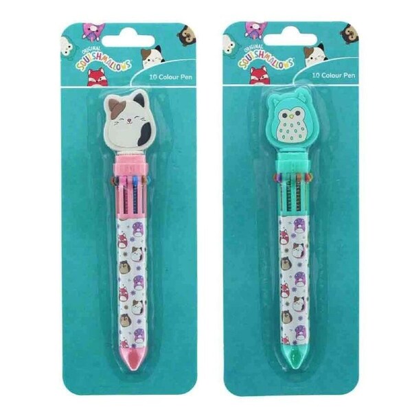 Squishmallows Multi Colour Pen Set