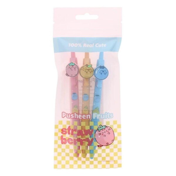 Pusheen The Cat Fruits Pen Set