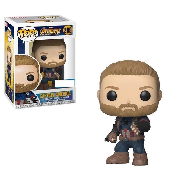 Funko Pop Marvel Avengers Infinity War Captain America #299
