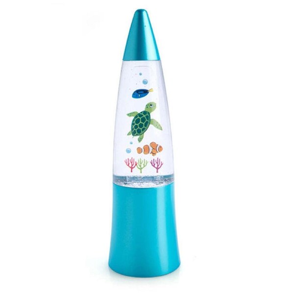MDI Shake & Shine Mini Motion LED Glitter Lamp 4x4x15.2cm Aquaworld Sea Animal