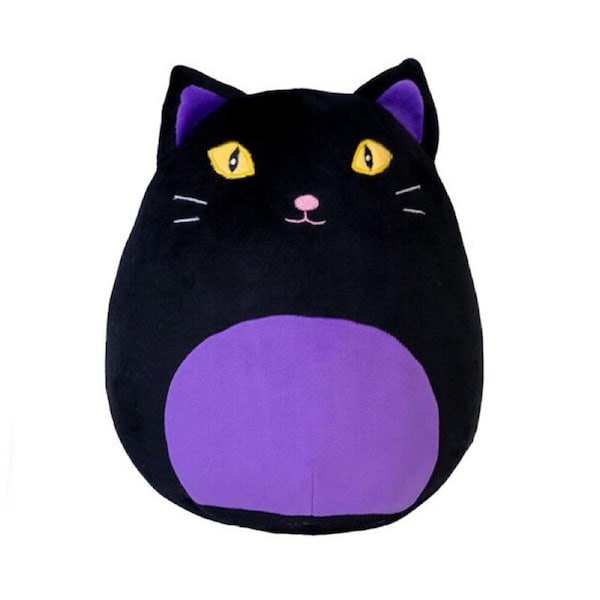 Smooshos Pal Squishy Super Soft Velour Plushie Kids Toy 22x16x22cm Black Cat