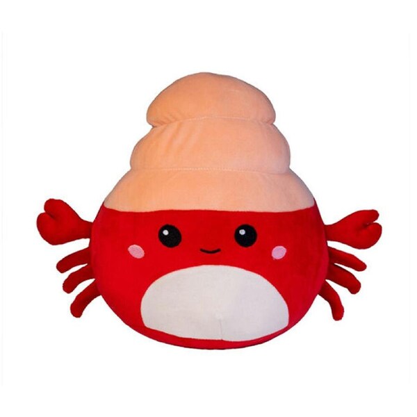 Smooshos Pal Squishy Super Soft Velour Plushie Kids Toy 22x16x22cm Crab