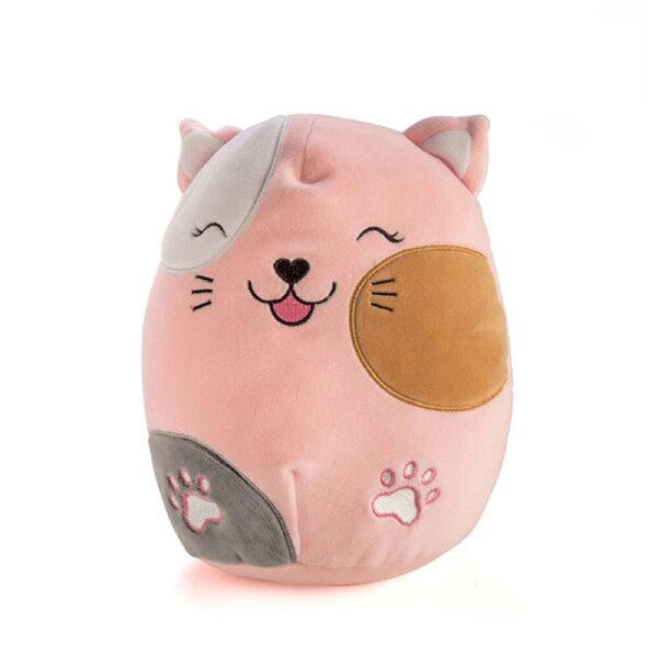 Smooshos Pal Squishy Super Soft Velour Plushie Kids Toy 22x16x22cm Cat