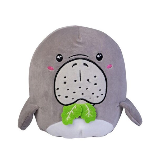 Smooshos Pal Squishy Super Soft Velour Plushie Kids Toy 22x16x22cm Dugong