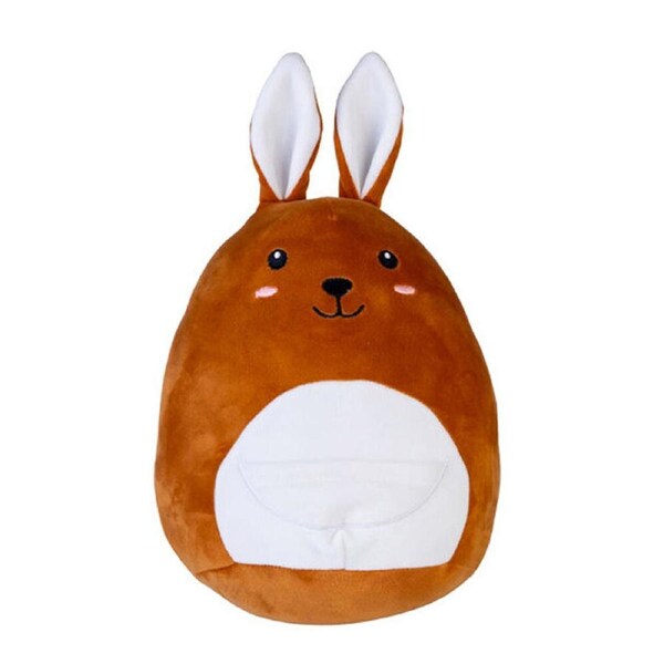 Smooshos Pal Squishy Super Soft Velour Plushie Kids Toy 22x16x22cm Kangaroo