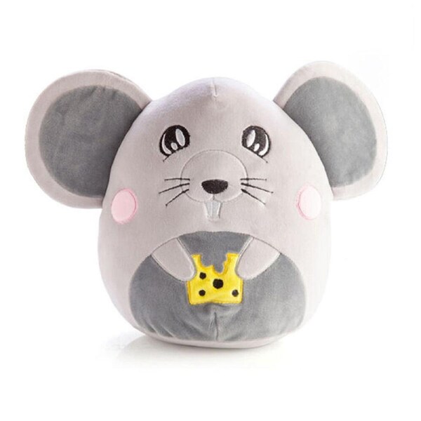 Smooshos Pal Squishy Super Soft Velour Plushie Kids Toy 22x16x22cm Rat