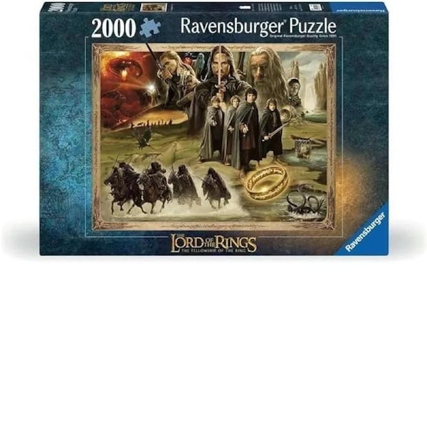 Ravensburger Puzzle 2000pc - Lord of the Rings Felllowship of the Ring