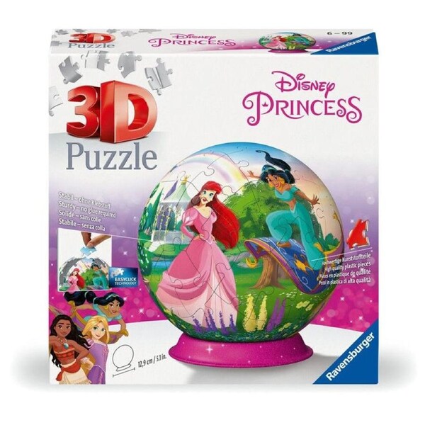 Ravensburger 3D Puzzle 72pc - Disney Princess