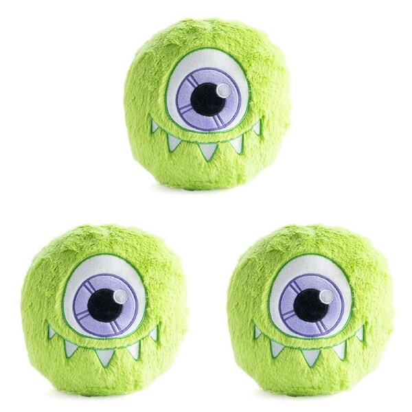 3PK Smooshos Pal Squishy Velour Plushie Kids Toy 22x16x22cm Monsterling Oli