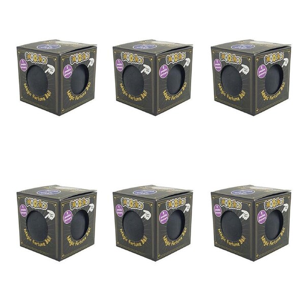 6PK Smooshos Ball Magic Fortune Teller Squishy Childrens Toy 6.5x6.5x6.5cm