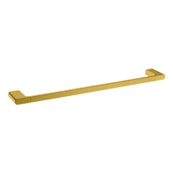 ACA 800mm Brushed Brass Single Towel Rail