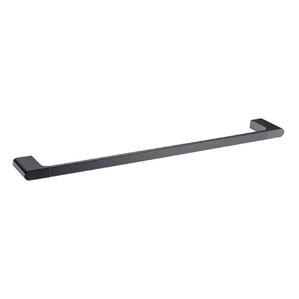 ACA 800mm Gun Metal Grey Brass Single Towel Rail