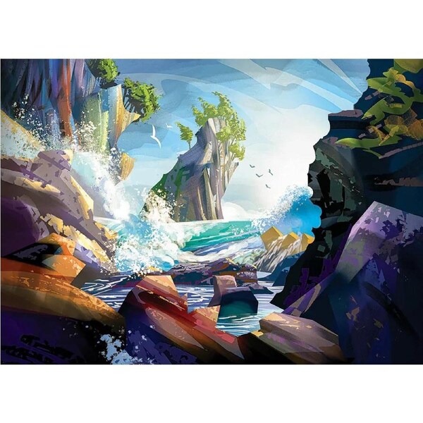 Cobble Hill - Coastal Waves Puzzle 1000pc