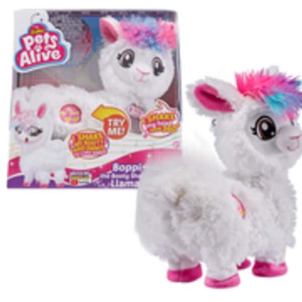 JOYBUY Pets Alive the Booty Shakin Llama Dancing Toy Rainbow color