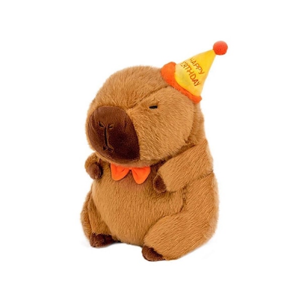 JOYBUY Capybara Plush Doll CuteAnime Fluffty Toy Kawaii Plushie Happy Birthday Doll Gift for Girl Friend S