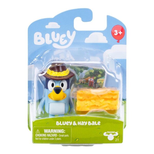 Bluey & Friends Story Starters - Bluey & Hay Bale