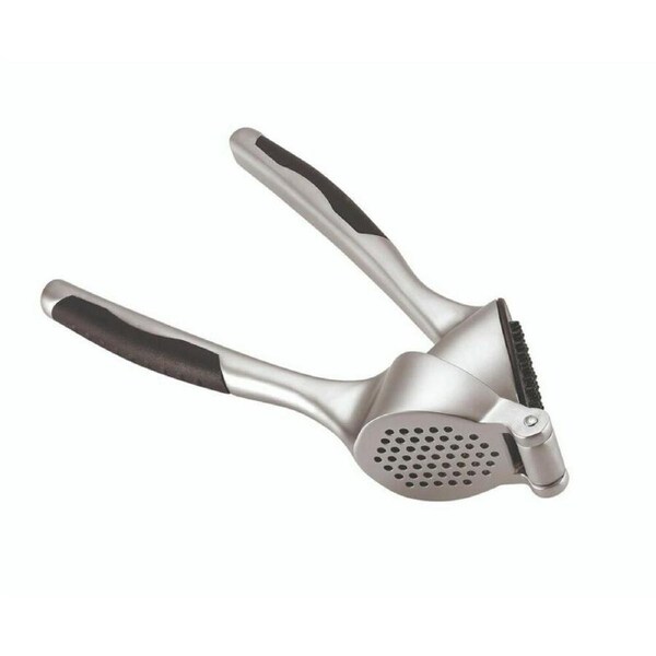 P&P 2-Way Self-Cleaning Garlic Press Stainless Steel Crusher