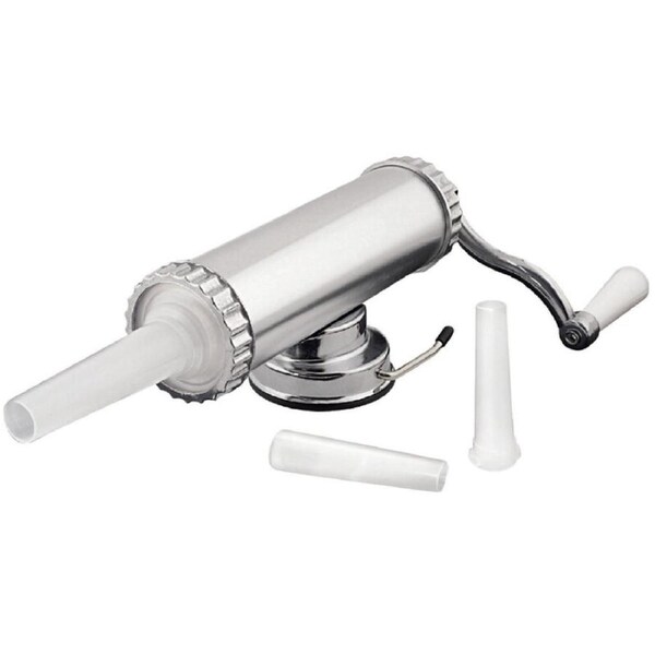 P&P Aluminum Sausage Maker with 3 Filling Nozzles