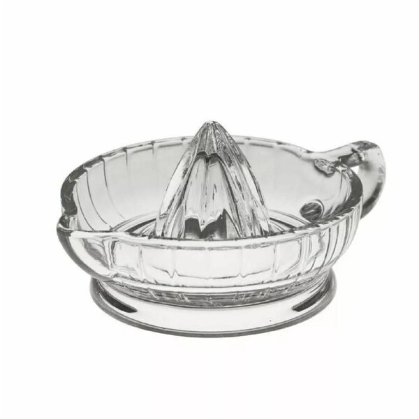 P&P Manual Glass Citrus Juicer Squeezer for Lemon and Orange